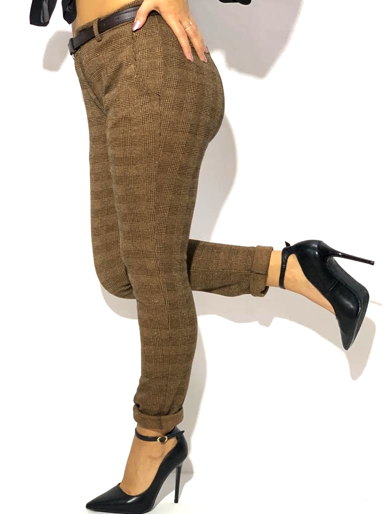 foto PANTALONE  A SCACCHI